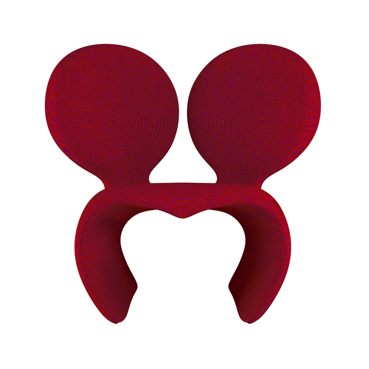 Don't F**k With The Mouse Armchair (fabric) by Qeeboo