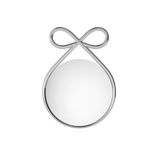 Ribbon Mirror Metal Finish by Qeeboo #Silver
