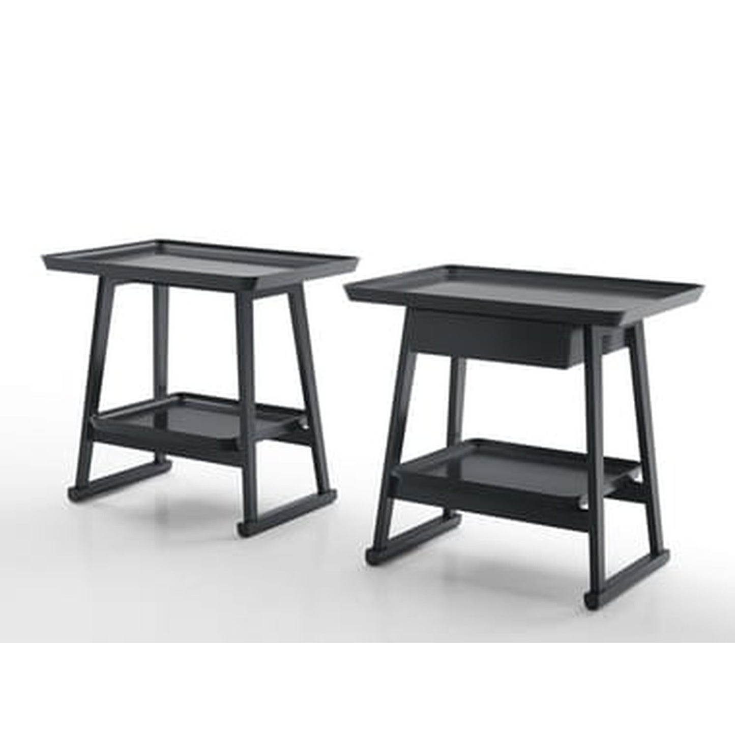 RECIPIO '14 - Rectangular Oak Bedside Table