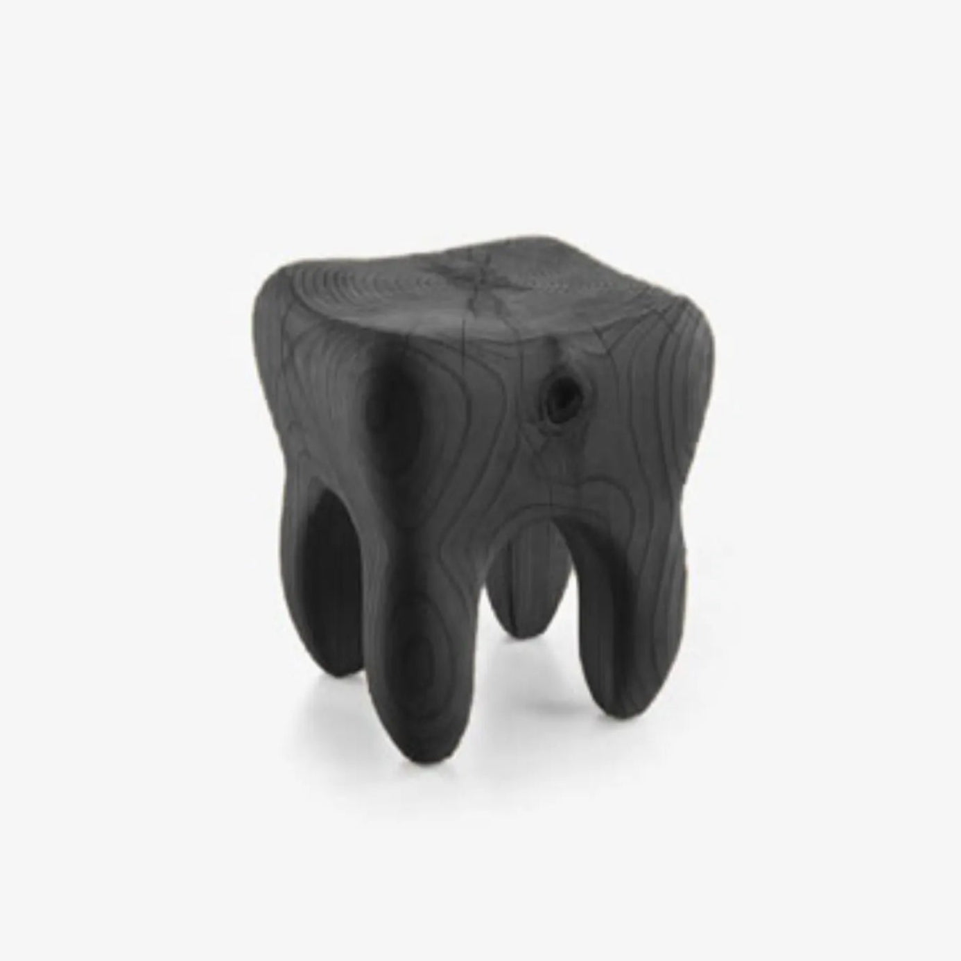 MOLAIRE - Low cedarwood stool