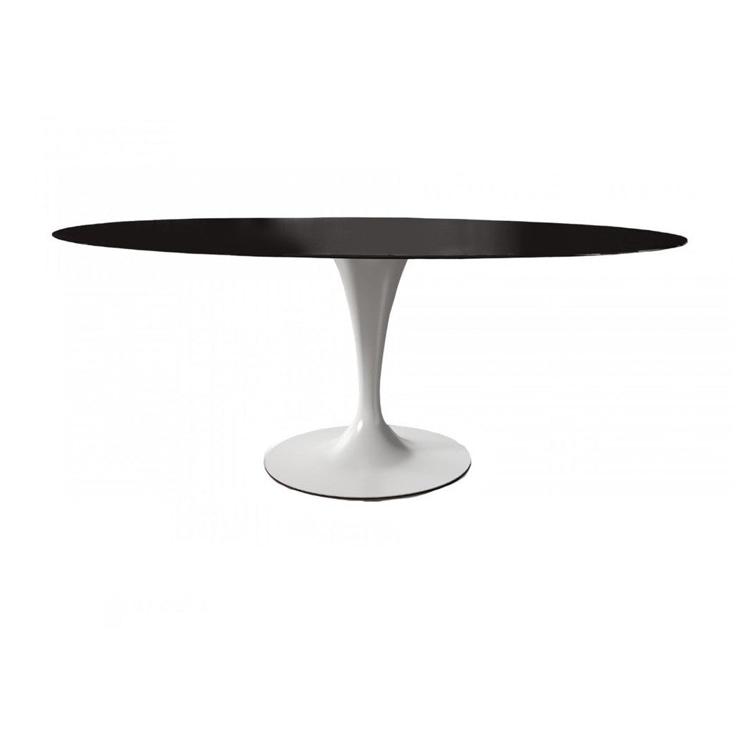 Flûte elliptical - Oval table (Top Finishes - NET GLASS | Cat. N)