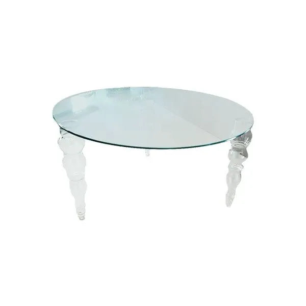 POST MODERN - Round crystal table