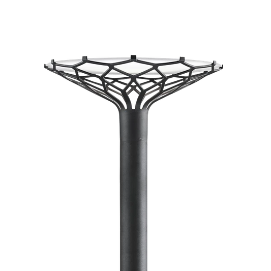 LP Nest Pole fixture Lamp by Louis Poulsen #Graphite grey texture