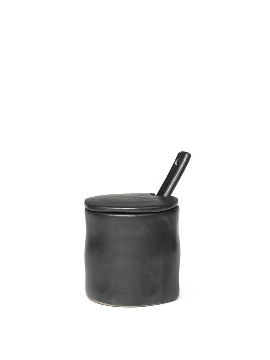 Flow Jar with spoon by Ferm Living