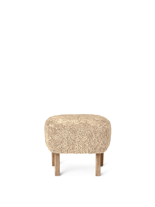 Ingeborg Ottoman, Sheepskin by Audo Copenhagen