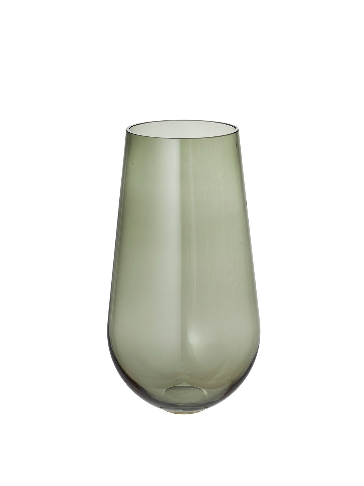 Echasse, Vase, M, Smoke,Glass, 1 Pc by Audo Copenhagen