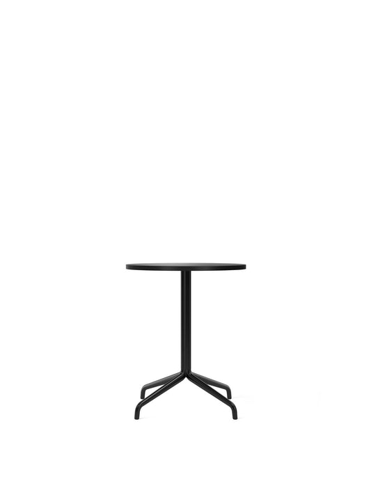 Harbour Column Table, Round With Star Base by Audo Copenhagen