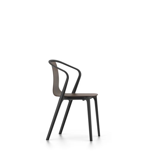 Belleville Armchair Wood by Vitra