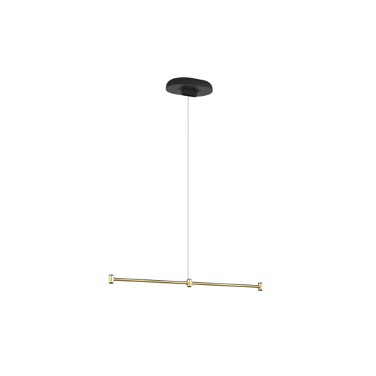 Dependant 3 Linear Pendant Lamp by Louis Poulsen