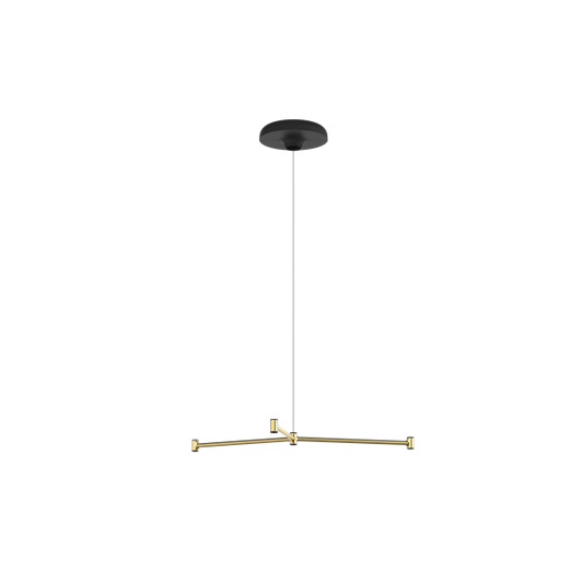 Dependant 4 Circular Pendant Lamp by Louis Poulsen