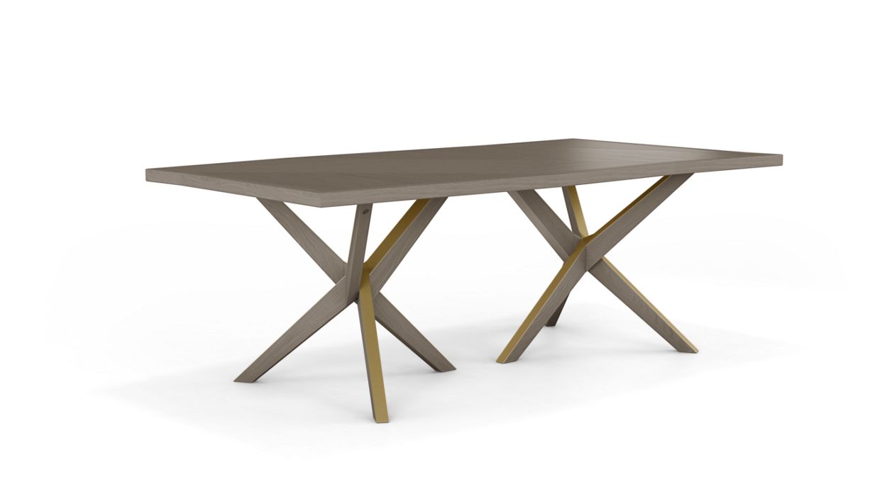 JANE DINING TABLE + BRASS by Roche Bobois