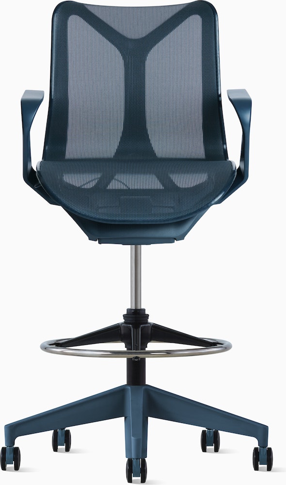 COSM - Low Back Ergonomic office stool with castors by Herman Miller