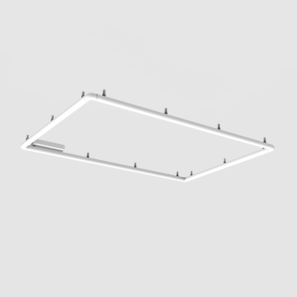 Alphabet of Light - Rectangular - Wall/Ceiling Lamp by Artemide