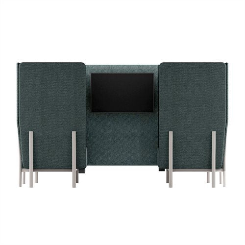 eleven high back privacy 1 + monitor / 866_M by Alias