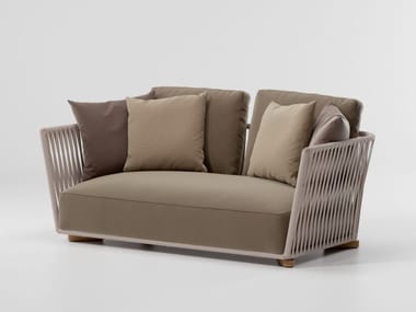 GRAN BITTA - 2 seater fabric garden sofa by Kettal