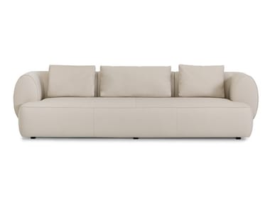 BOTERO - Leather sofa by Sicis