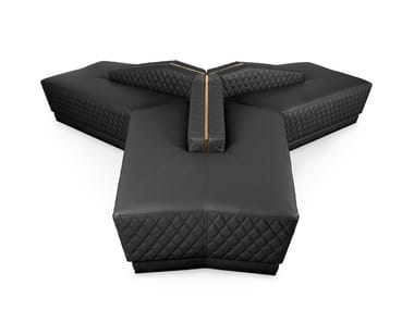 ANGUIS - Leather sofa by Luxxu