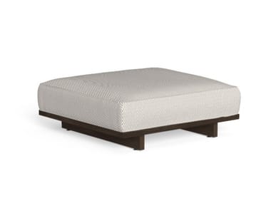 ARGO-WOOD - Fabric garden pouf by Talenti