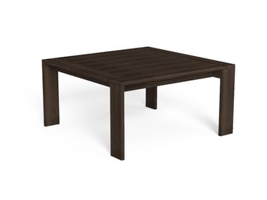 ARGO-WOOD - Square Accoya¢ç wood garden table by Talenti