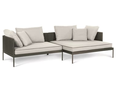 BASKET - Sectional Batyline¢ç garden sofa by RODA