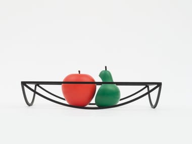 BORDER NO. 2 - Painted metal centerpiece by Danese Milano