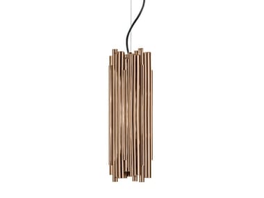 BRUBECK - Brass pendant lamp by Delightfull