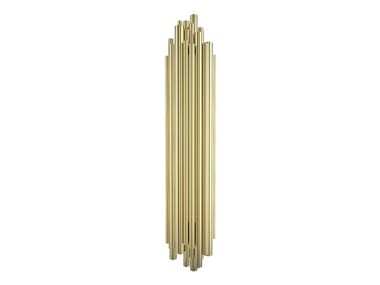 BRUEBECK XL - Brass wall lamp by Delightfull