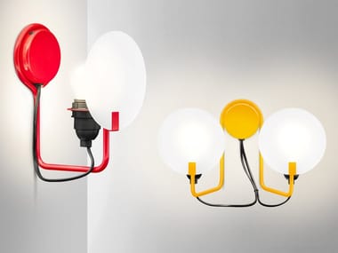 BUGIA - LED metal wall lamp by Stilnovo