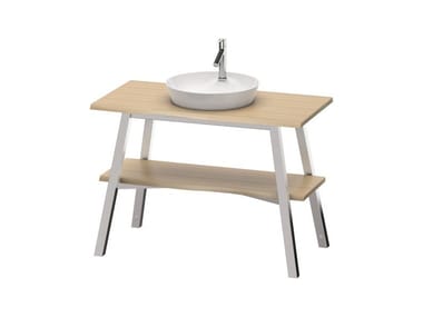 CAPE COD - Solid wood vanity unit by Duravit