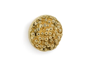 CAVIAR OC2007 - Brass furniture knob by Pullcast