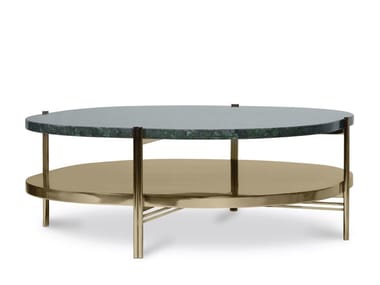 CRAIG - Round coffee table with storage space by Essential Home