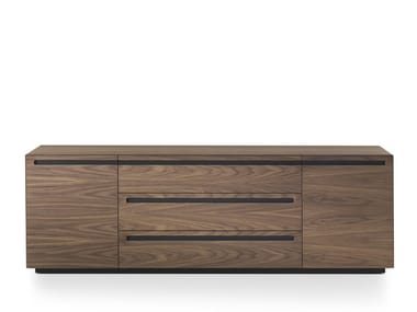 CROSSING - Wooden sideboard with drawers by I 4 Mariani