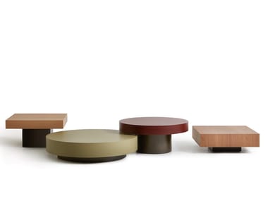 DOLMEN - Wooden coffee table by Lema