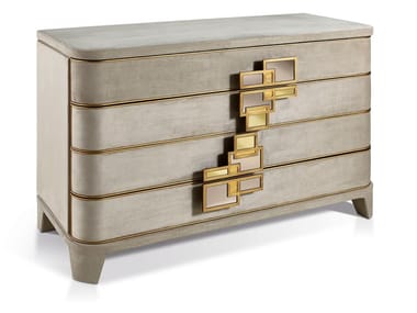 DONGIOVANNI - Nabuk chest of drawers by Sicis