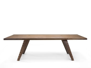 DOVETAIL TABLE - Rectangular solid wood table by Riva 1920