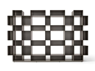 ERESIA - Open sectional metal bookcase by Amura