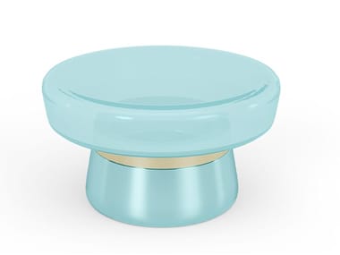 TABOO - Low round glass coffee table by Essential Home