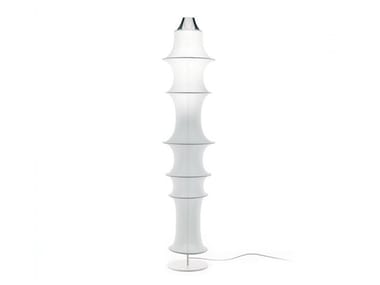 FALKLAND - Aluminium and elastic fabric floor lamp by Danese Milano