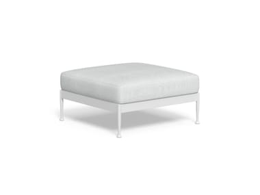 FRAME - Fabric garden pouf with removable cover by Talenti