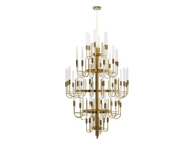 GALA - Brass chandelier by Luxxu