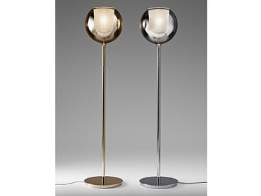 GLO - LED Borosilicate glass floor lamp with dimmer by Penta