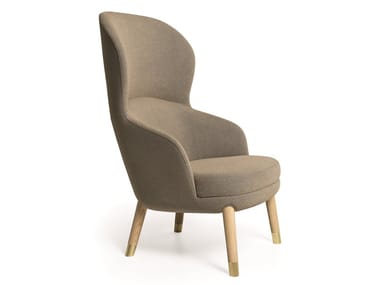 HERITAGE - Bergere armchair with armrests by Very Wood