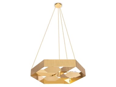 HONEYBEE - LED brass pendant lamp by Royal Stranger