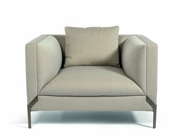 JAMBOREE - Fabric armchair with armrests by Visionnaire