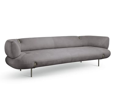JOHNSON - Leather sofa by Cantori