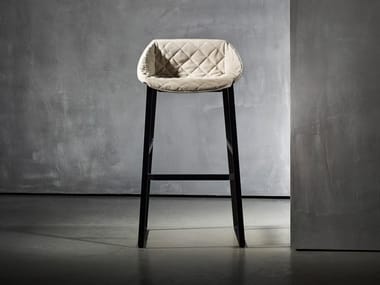 KEKKE LIVING - Upholstered stool by Piet Boon