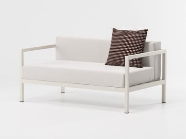 LANDSCAPE - 2 seater fabric garden sofa by Kettal