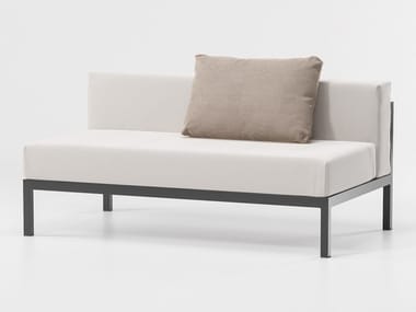 LANDSCAPE - Modular fabric garden sofa by Kettal