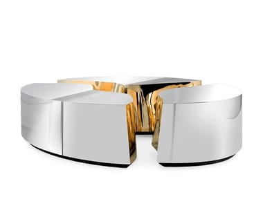 LAPIAZ OVAL - Oval coffee table by Boca do Lobo