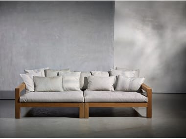 LARS OUTDOOR - Fabric garden sofa by Piet Boon